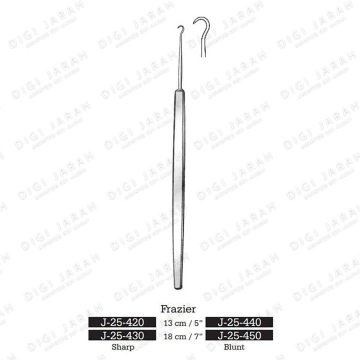 هوک تک شاخ میکرو J-25-430 surgicon 18cm